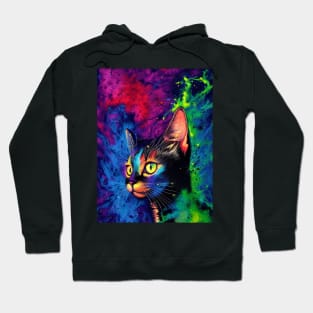 Trippy Kitten Hoodie